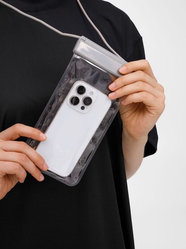 Водонепроницаемый чехол для телефона Aqualock, серый арт.18723.30