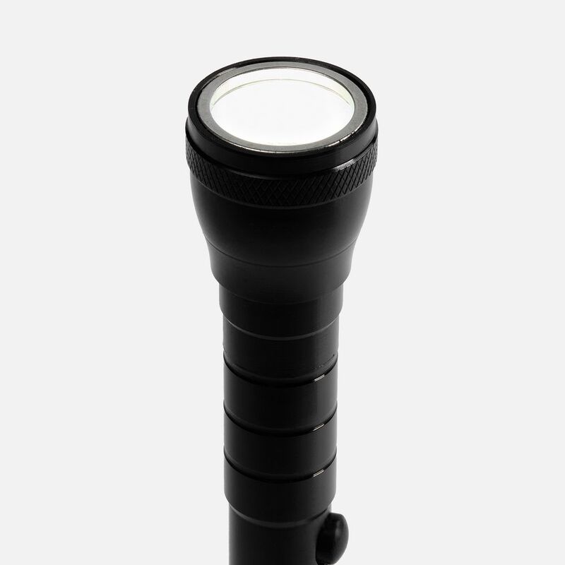 Телескопический фонарь с магнитом Flexion, ver.2, черный арт.12385.31
