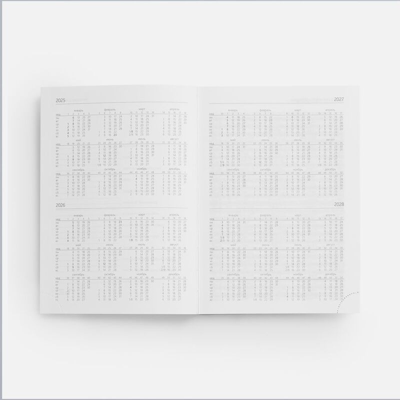 Ежедневник Prizma, недатированный, фиолетовый арт.26450.70