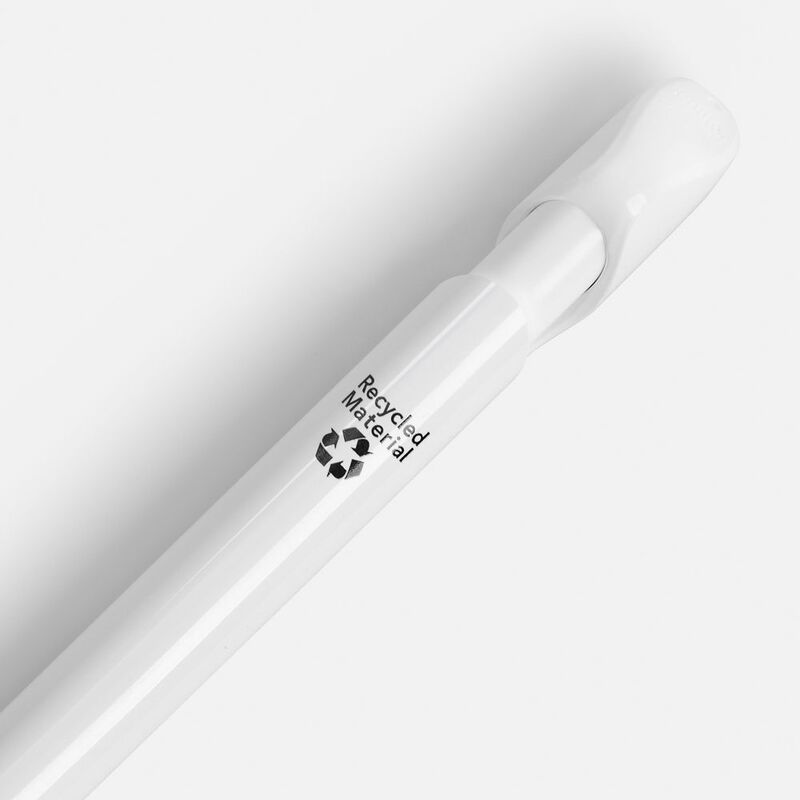 Ручка шариковая Evoxx Recycled, белая арт.19240.60
