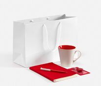 Набор Flat White, красный арт.21047.50