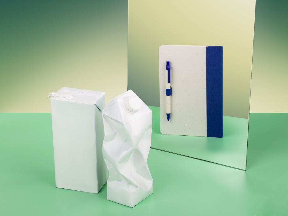 Ручка шариковая MilkMake, синяя арт.19917.40