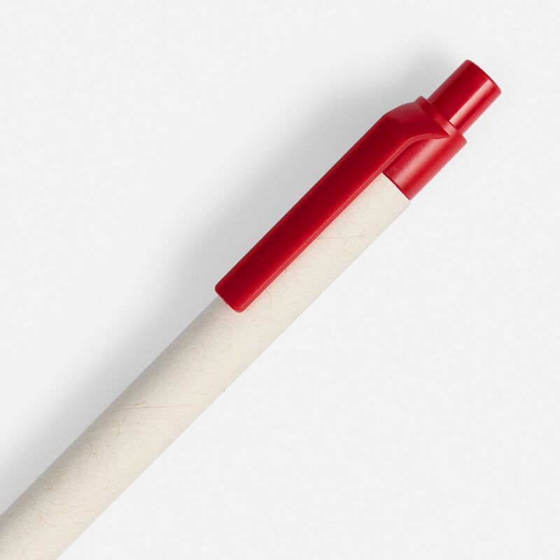 Ручка шариковая MilkMake, красная арт.19917.50