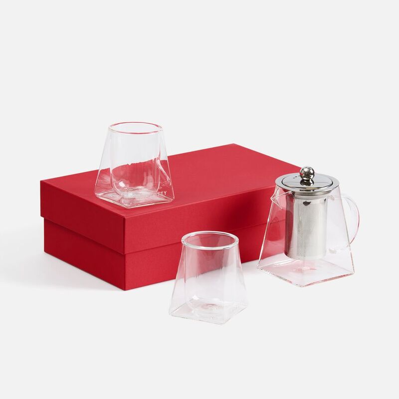 Чайный набор Quadroni в красной коробке арт.20168.50