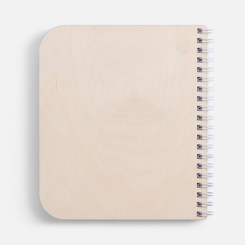 Блокнот на пружине Woodpad на заказ арт.18480.01