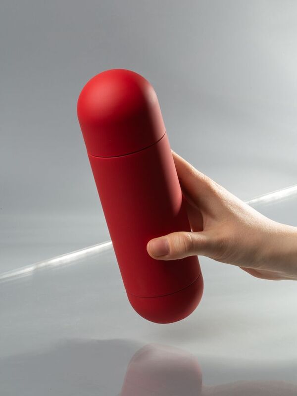 Термос Tubula Soft Touch, красный арт.19919.50