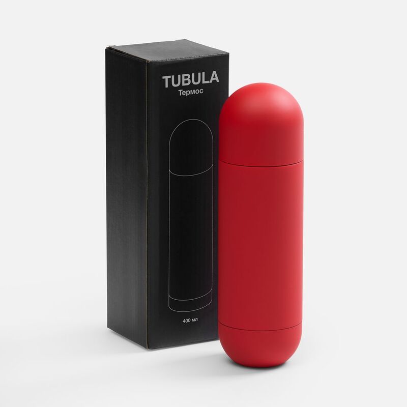 Термос Tubula Soft Touch, красный арт.19919.50