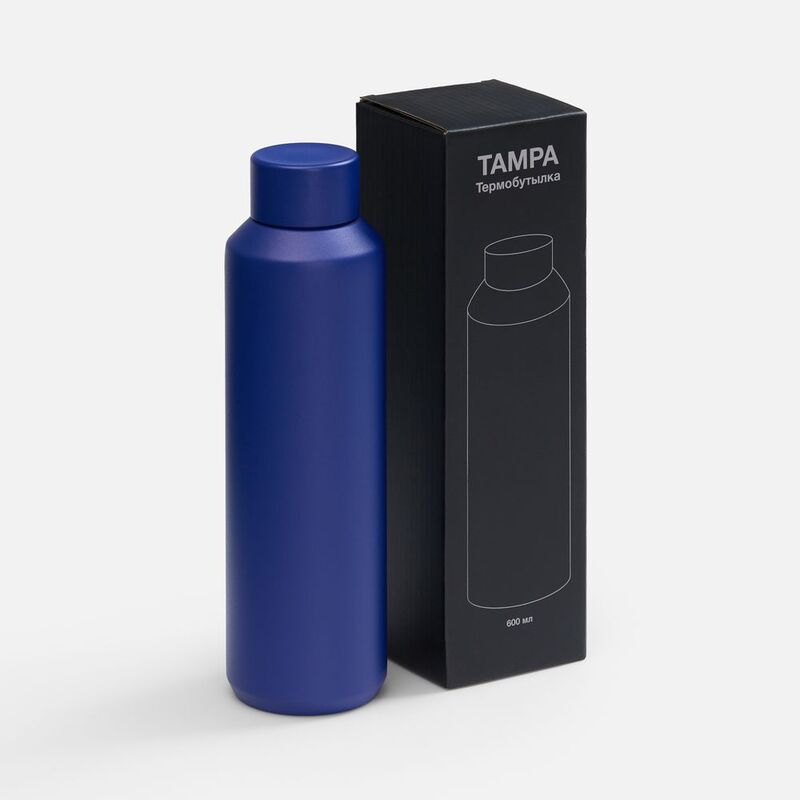 Термобутылка Tampa, синяя арт.19920.40