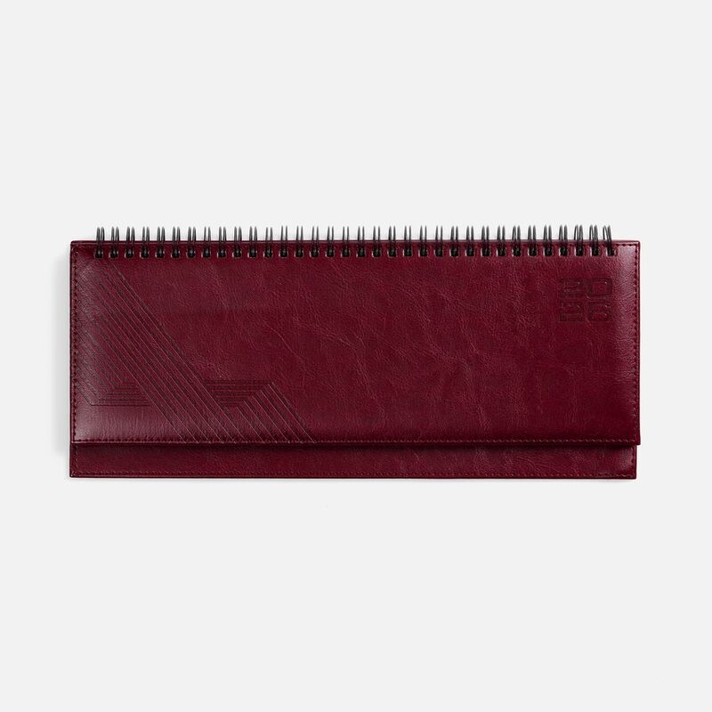 Планинг Faro, датированный, бордовый арт.18294.55