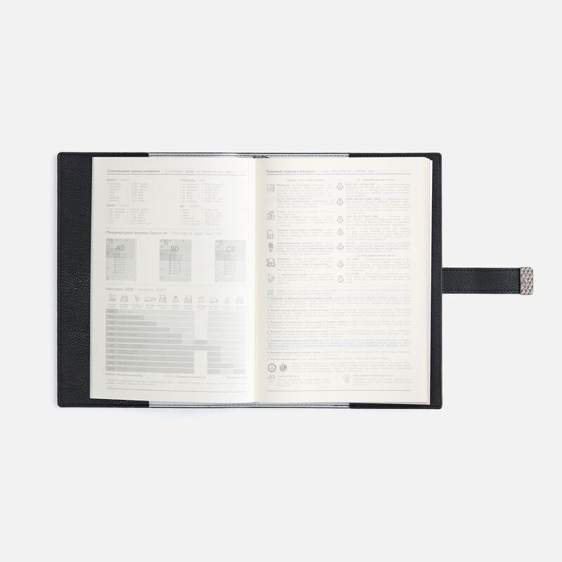 Ежедневник Repute, недатированный, черный арт.20132.30