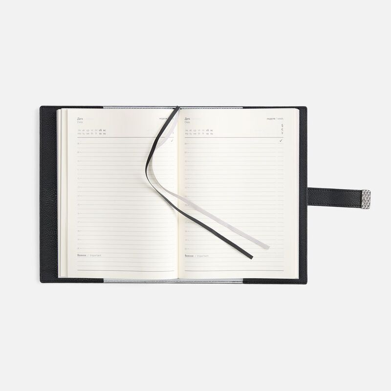 Ежедневник Repute, недатированный, черный арт.20132.30