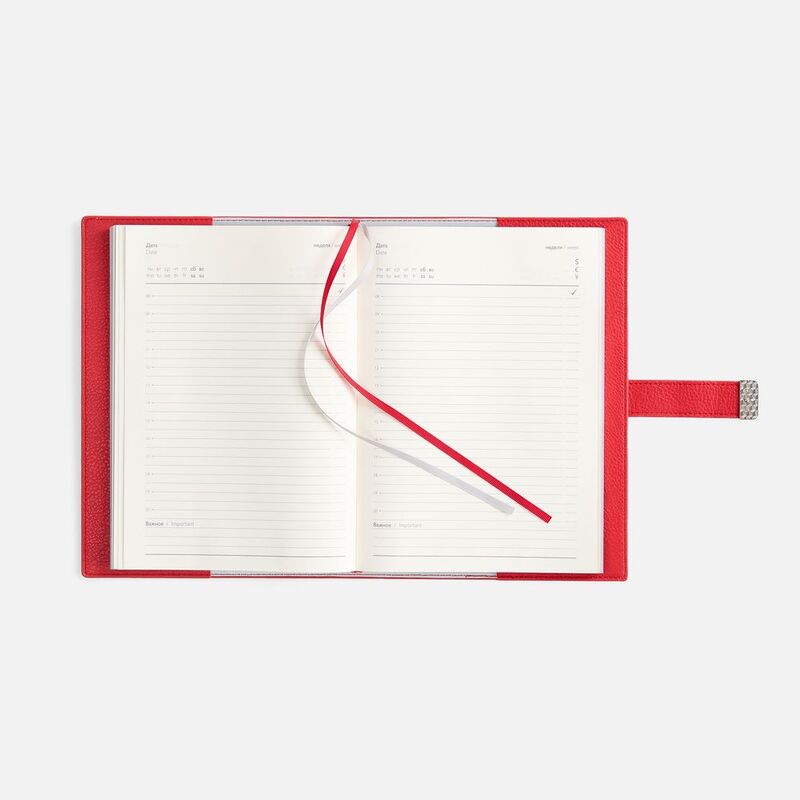 Ежедневник Repute, недатированный, красный арт.20132.50