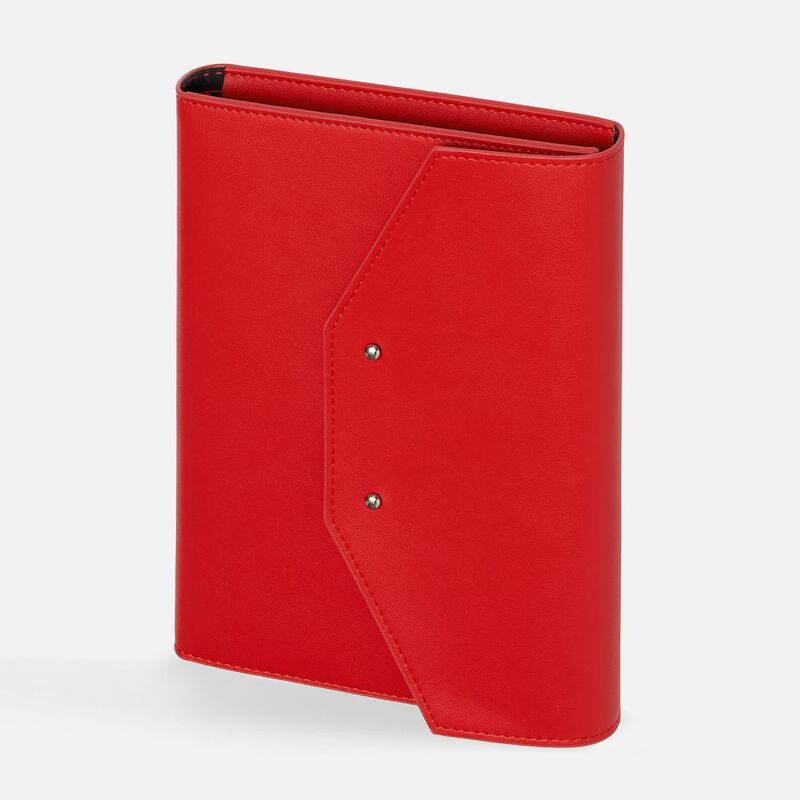 Ежедневник-органайзер Clean Slate, недатированный, красный арт.20134.50