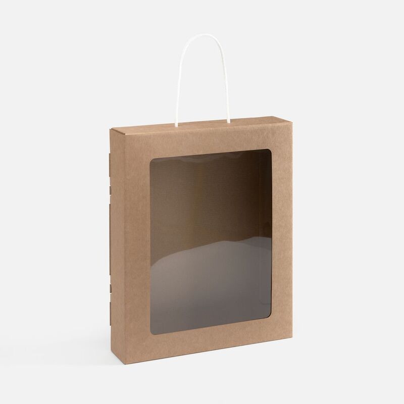 Коробка Pacanelle, M, с белой ручкой арт.16928.06