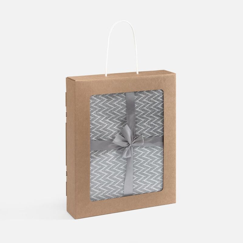 Коробка Pacanelle, M, с белой ручкой арт.16928.06