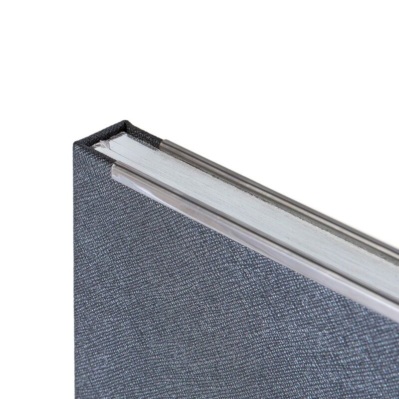 Ежедневник Frame Metal, недатированный, серый арт.21167.10