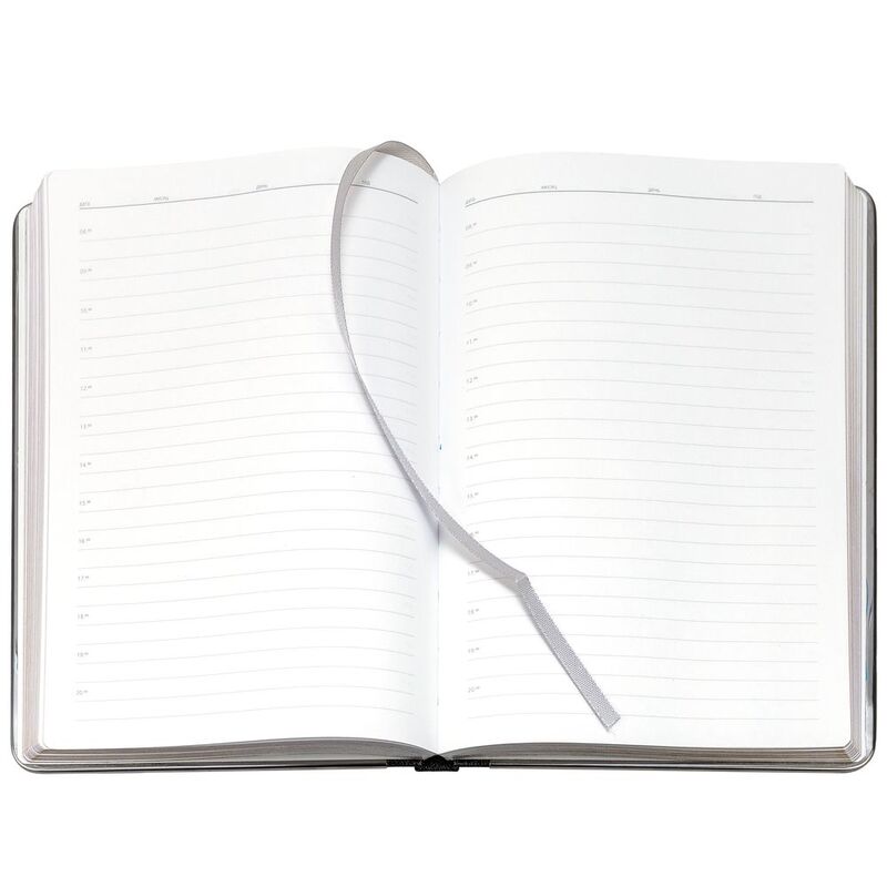 Ежедневник Frame Metal, недатированный, серый арт.21167.10