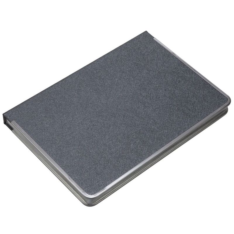 Ежедневник Frame Metal, недатированный, серый арт.21167.10