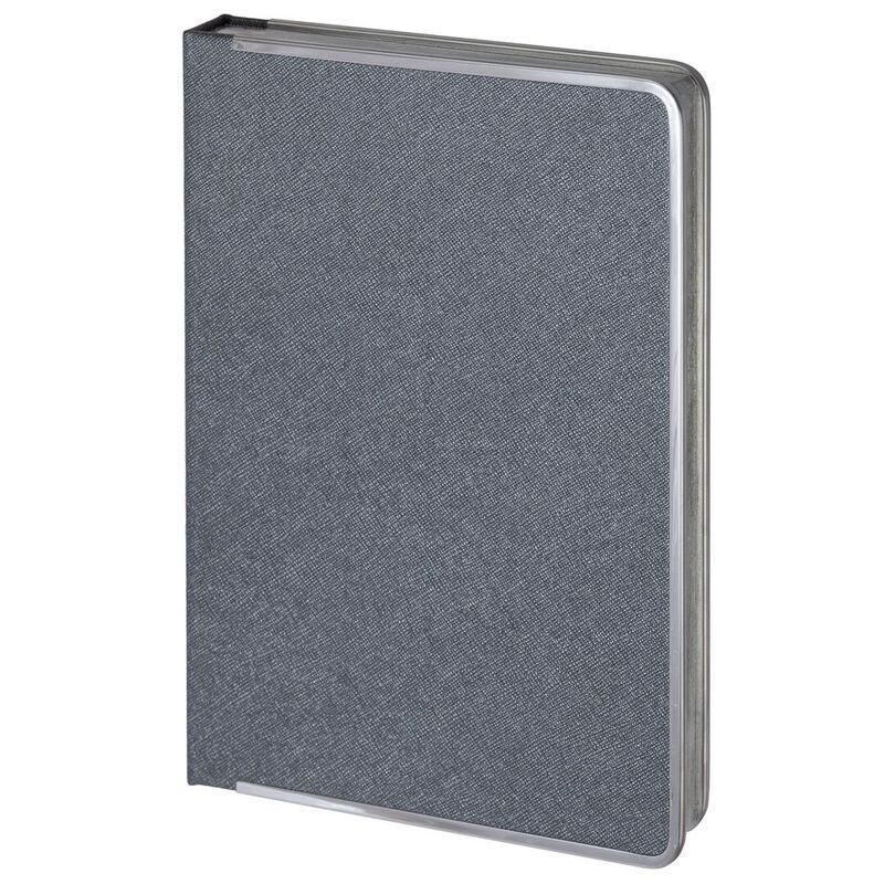 Ежедневник Frame Metal, недатированный, серый арт.21167.10