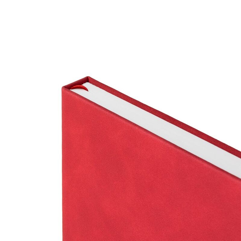 Ежедневник Horizon, недатированный, серый с красным арт.21172.15