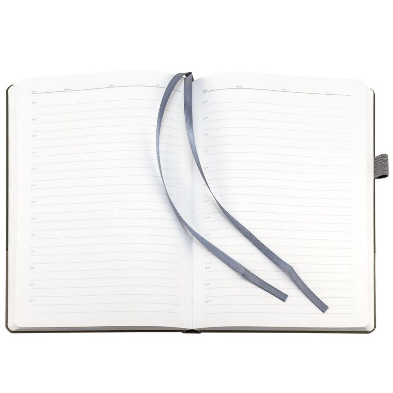 Ежедневник Horizon, недатированный, серый арт.21172.11