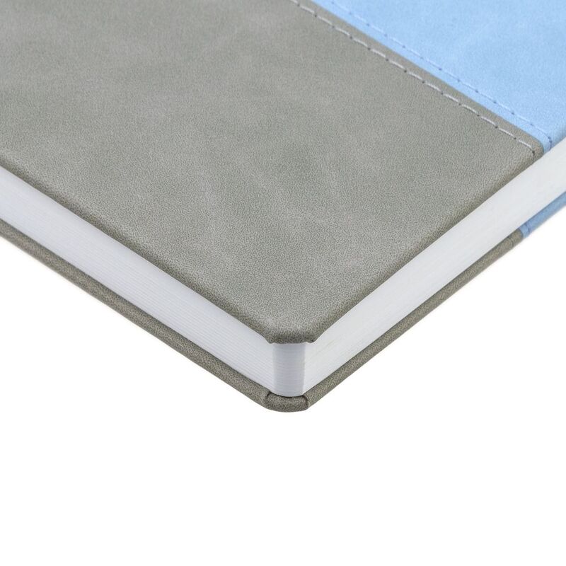 Ежедневник Horizon, недатированный, серый с голубым арт.21172.14