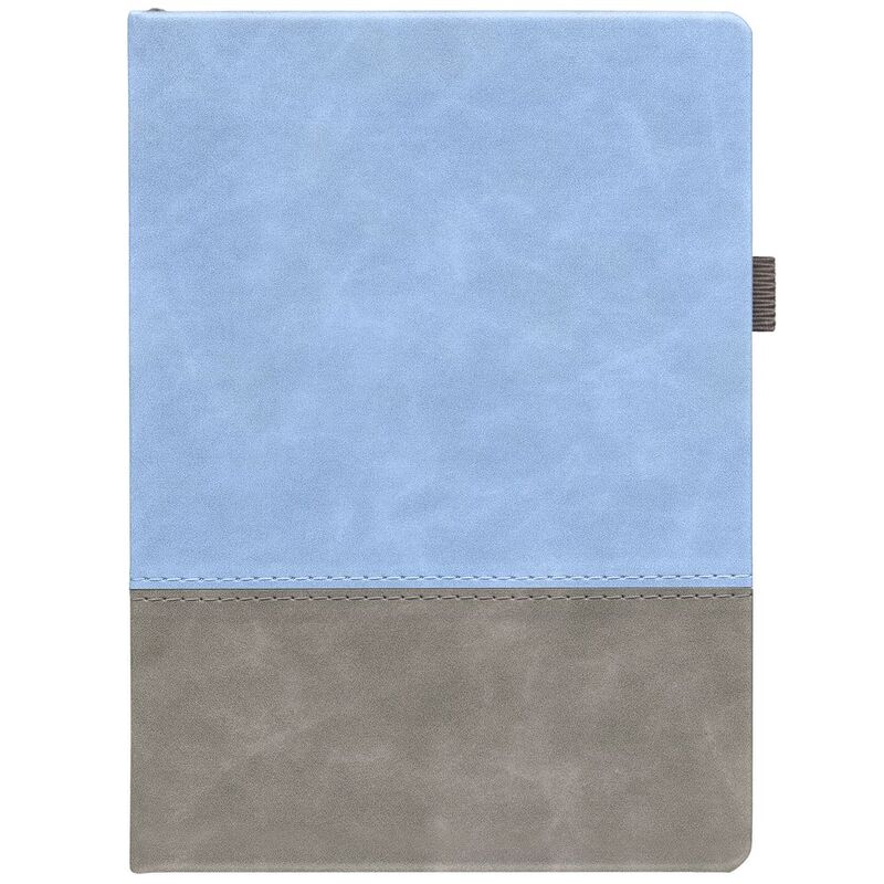 Ежедневник Horizon, недатированный, серый с голубым арт.21172.14