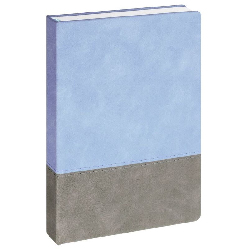 Ежедневник Horizon, недатированный, серый с голубым арт.21172.14