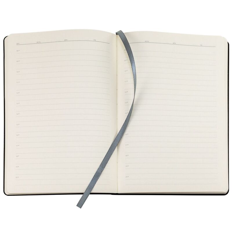 Ежедневник Lable, недатированный, темно-серый арт.21176.11