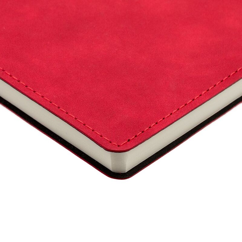 Ежедневник Lable Touch, недатированный, красный арт.21177.50