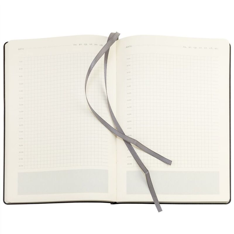 Ежедневник Lable Touch, недатированный, темно-серый арт.21177.11