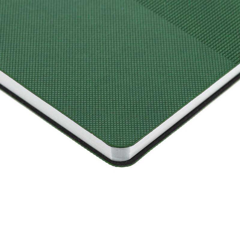 Ежедневник Knit, недатированный, зеленый арт.21179.90