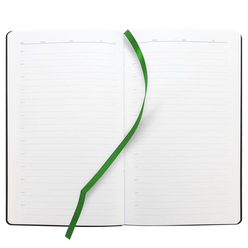 Ежедневник Knit, недатированный, зеленый арт.21179.90