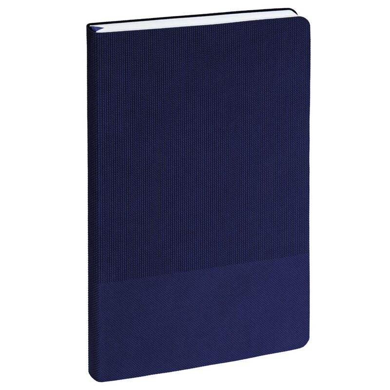 Ежедневник Knit, недатированный, темно-синий арт.21179.44
