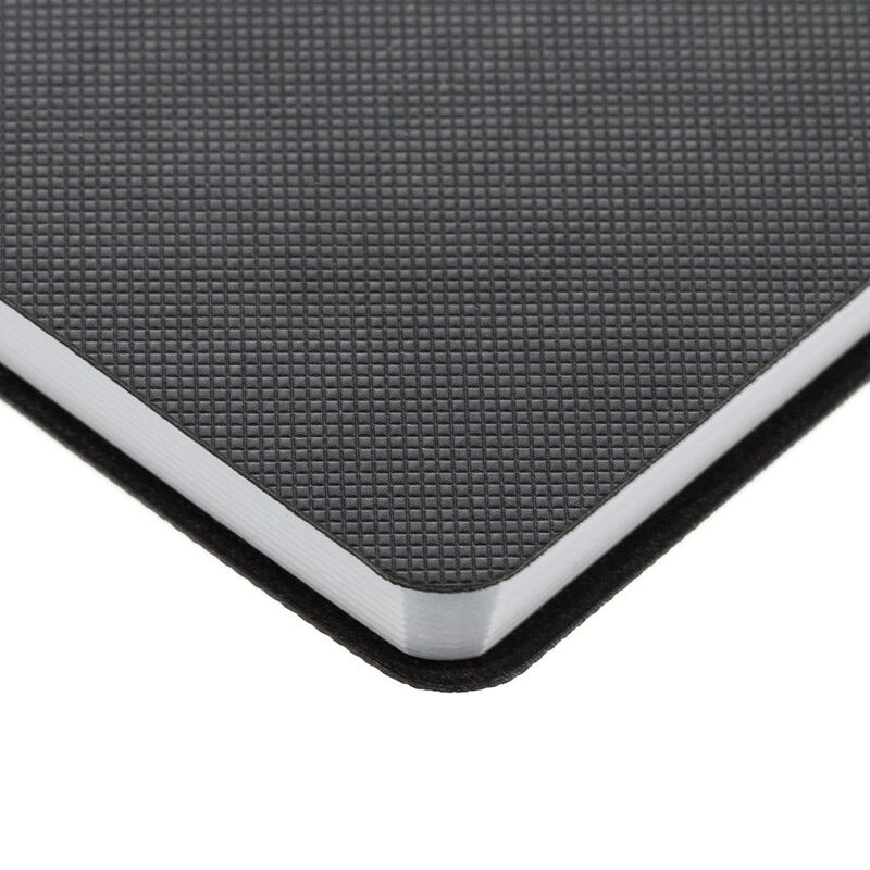 Ежедневник Knit, недатированный, темно-серый арт.21179.11