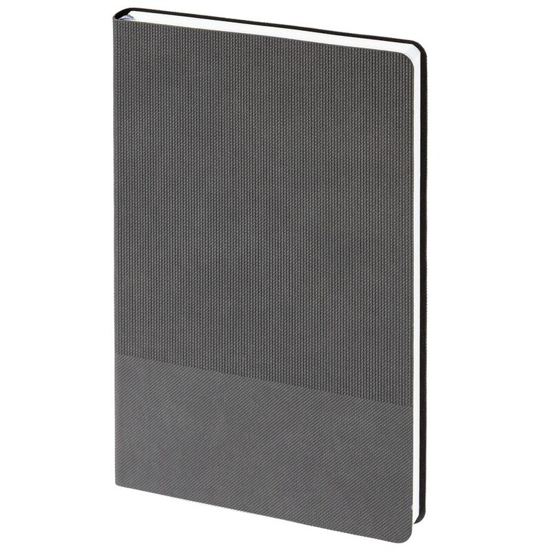 Ежедневник Knit, недатированный, темно-серый арт.21179.11