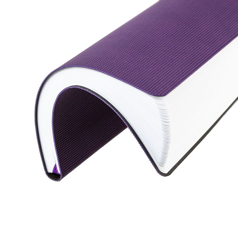 Ежедневник Knit, недатированный, фиолетовый арт.21179.70