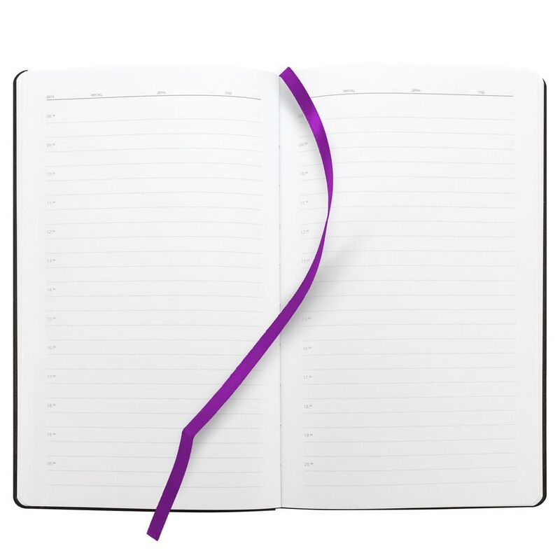 Ежедневник Knit, недатированный, фиолетовый арт.21179.70