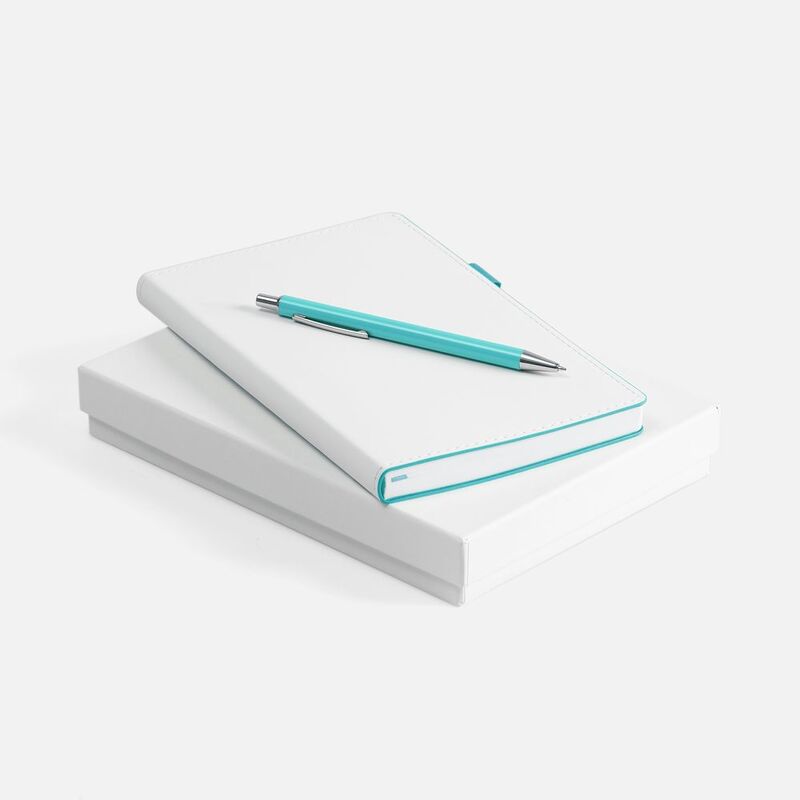 Набор White Shall, бело-бирюзовый арт.21802.49