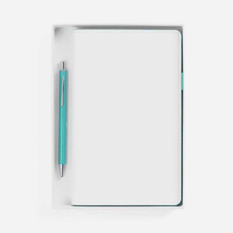 Набор White Shall, бело-бирюзовый арт.21802.49