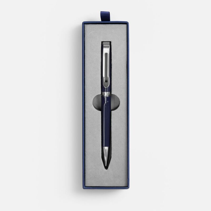 Ручка шариковая Phase, ver.2 в футляре, синяя арт.21073.40