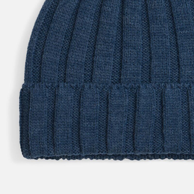 Шапка Metelitsa, синий меланж (джинс) арт.19242.45