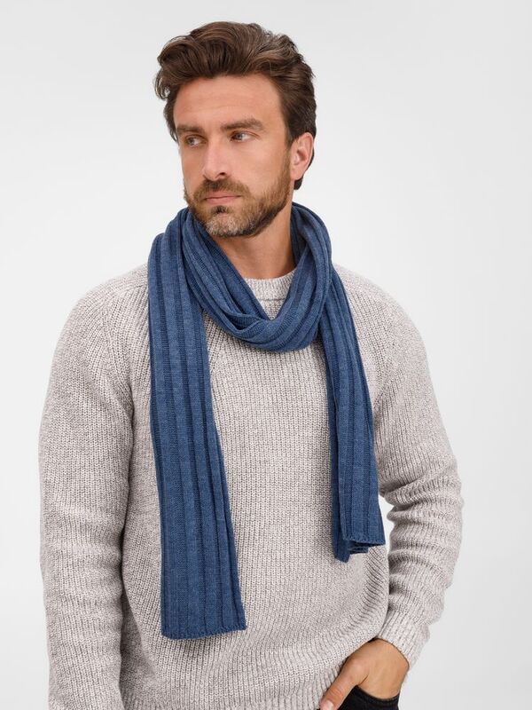Шарф Metelitsa, синий меланж (джинс) арт.19243.45