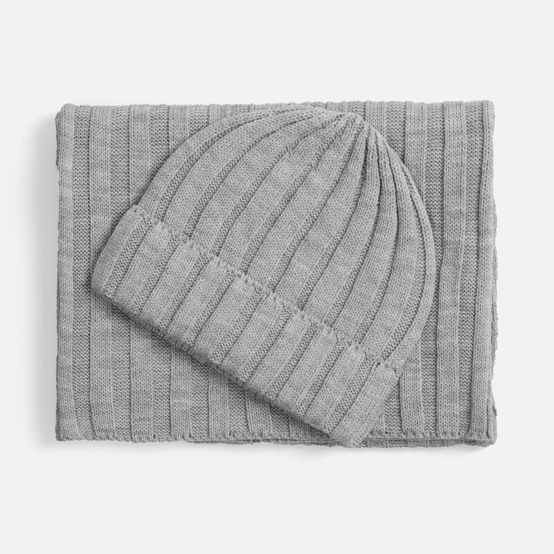 Шарф Metelitsa, серебристо-серый меланж арт.19243.31