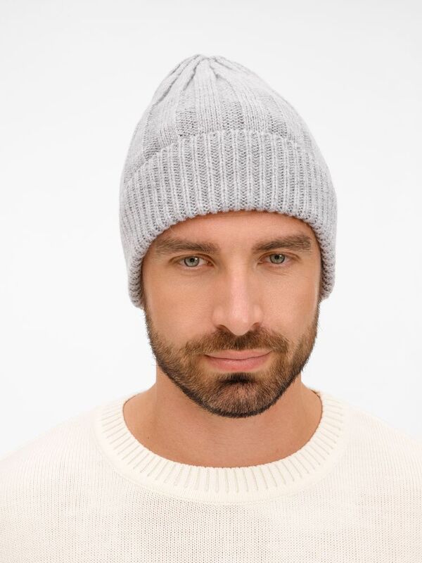 Шапка Bellish, светло-серый меланж арт.19244.31