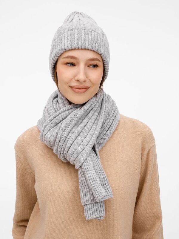 Шапка Bellish, светло-серый меланж арт.19244.31