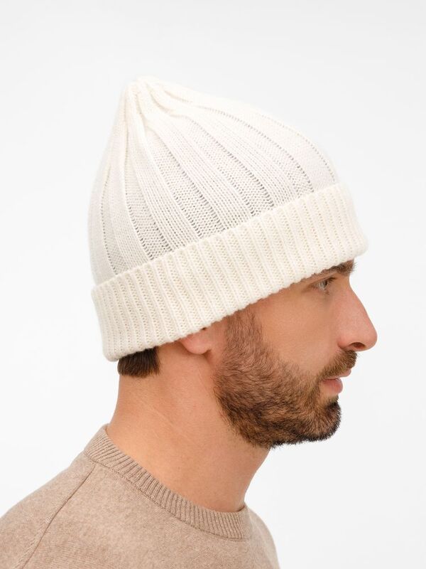 Шапка Bellish, белая (ванильная) арт.19244.61