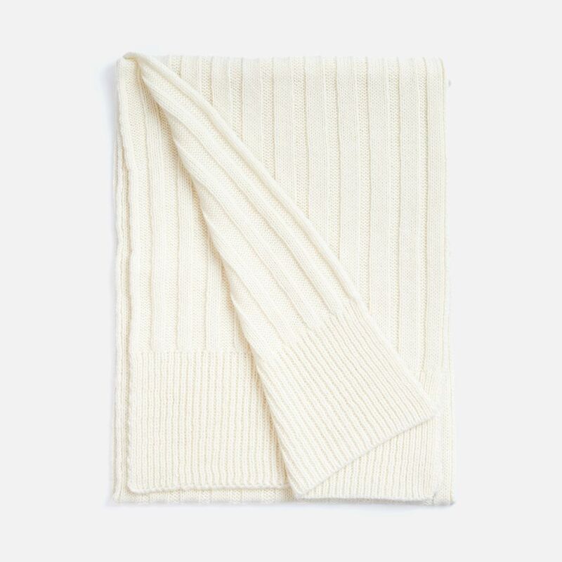 Шарф Bellish, белый (ванильный) арт.19245.61