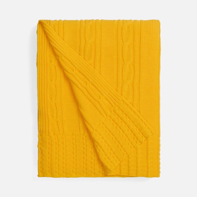 Плед Remitti, желтый арт.19246.80