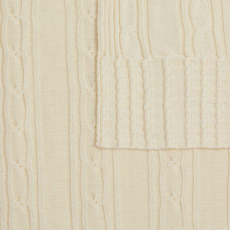 Плед Remitti, белый (молочный) арт.19246.61